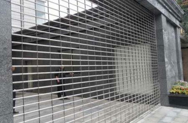 不銹鋼電動卷閘門